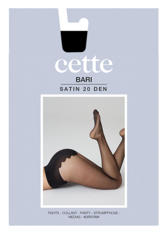 Collant fin avec culotte tanga 20 DEN - SATIN Cette